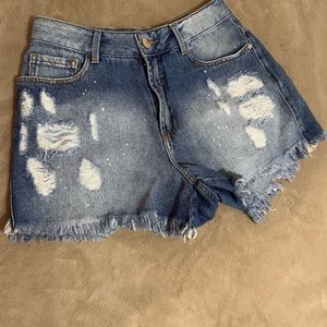 Shorts jeans Size 9 .